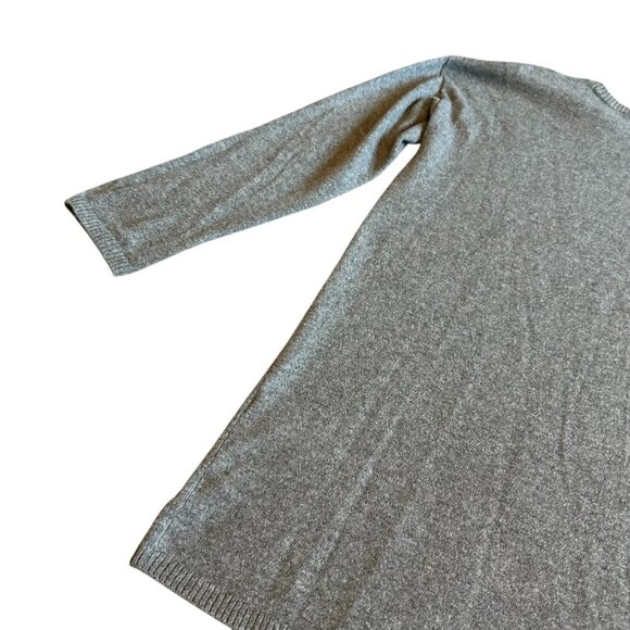 Eileen Fisher 100% Cashmere Sweater Mini Dress Tunic Soft Stretch Size XS Womens - Picture 9 of 11